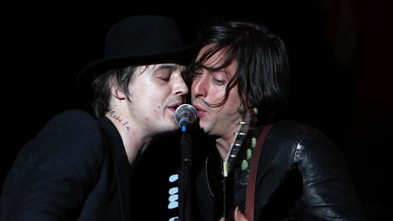 Pete Doherty and Carl Barat
