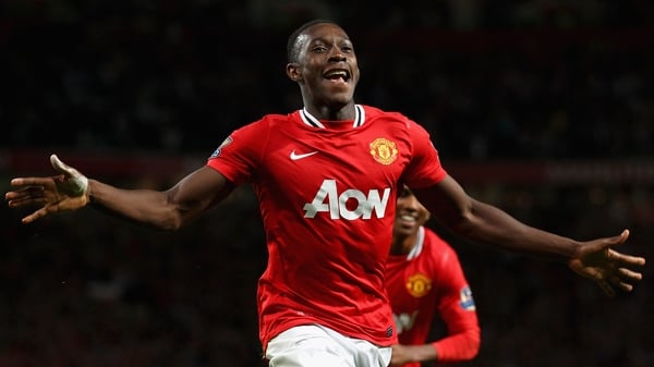 Danny Welbeck - Celebrates the game's opening goal