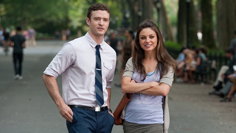 Justin Timberlake and Mila Kunis in Friends With Benefits