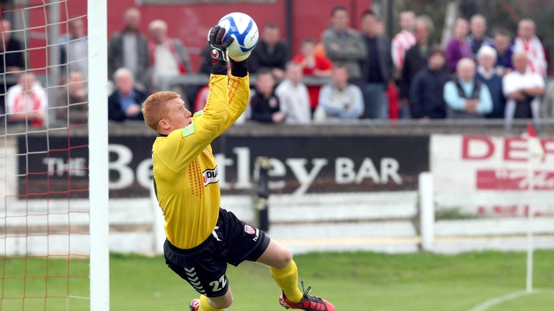 Eugene Ferry - Was the saviour for Derry City in the penalty shoot-out