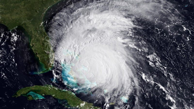 Hurricane Irene is moving up the east coast of the US