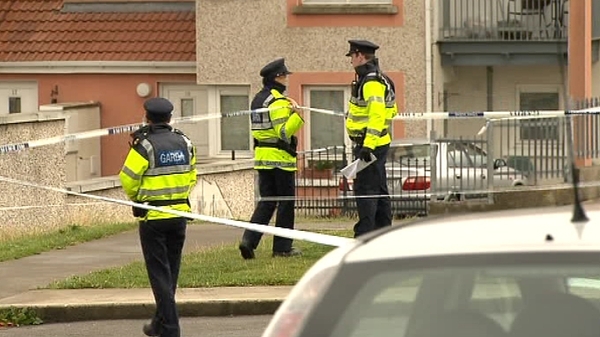 Gardaí have been combing the scene of the crime for evidence