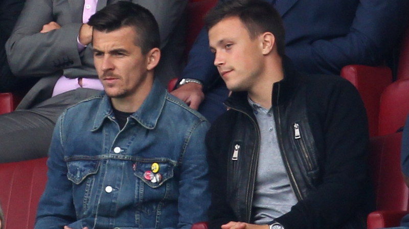 Joey Barton - QPR's new signing was not eligible to play and had to watch from the stands