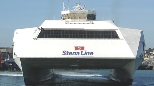 Ian Hampton, chief people and communications officer with Stena Line, says it's hard to plan for Brexit when the outcome is still unknown