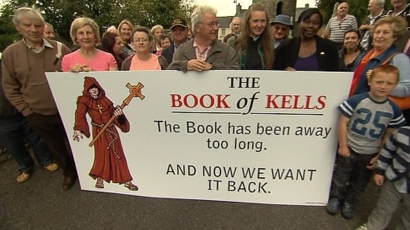 People of Kells wants Trinity College to return book