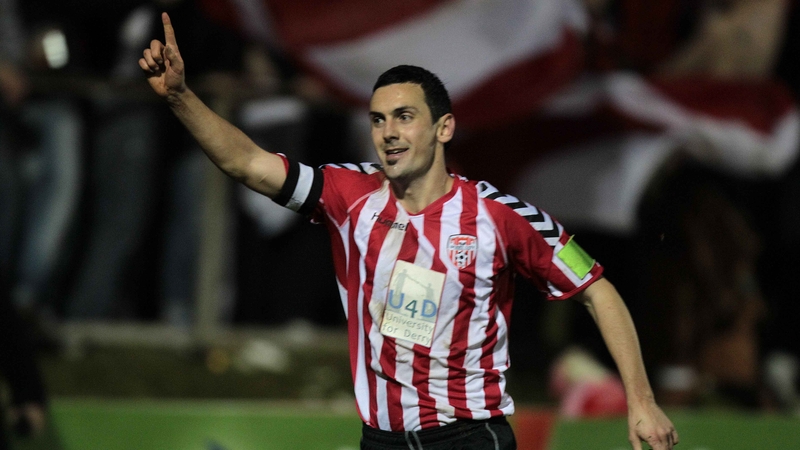 Mark Farren - Scored Derry City's fourth goal at the Brandywell