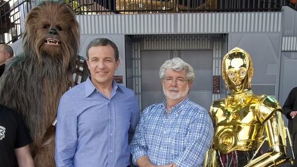 Lucas with some old friends