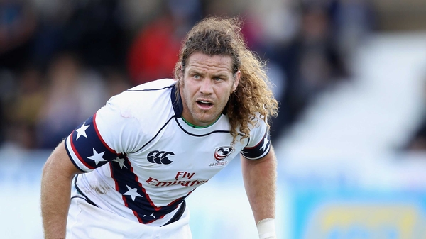 Todd Clever leads the USA against Ireland on 11 September