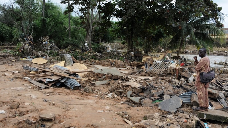 Southwest Nigeria experienced flooding when dam burst
