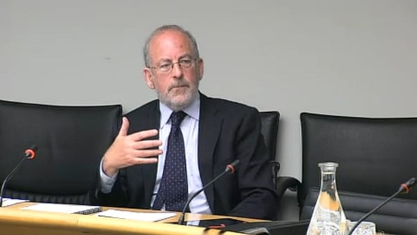 Central Bank Governor Patrick Honohan before European Affairs Committee today