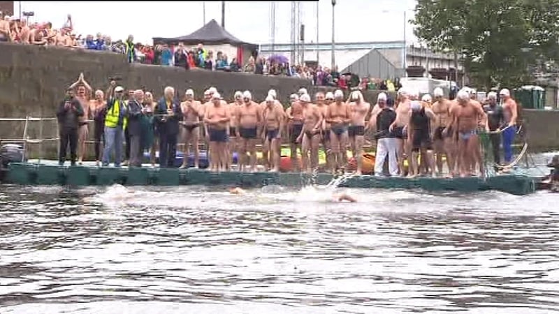The Liffey Swim will have a slightly shorter distance of 1,600m this year