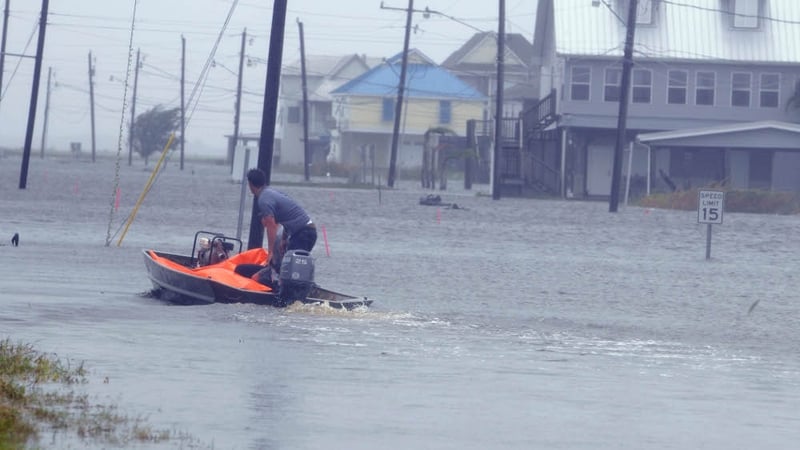 Tropical Storm Lee has caused flood damage in Louisiana