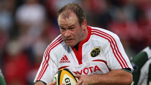 Frankie Sheahan - Former Munster and Ireland hooker is now Front Row CEO