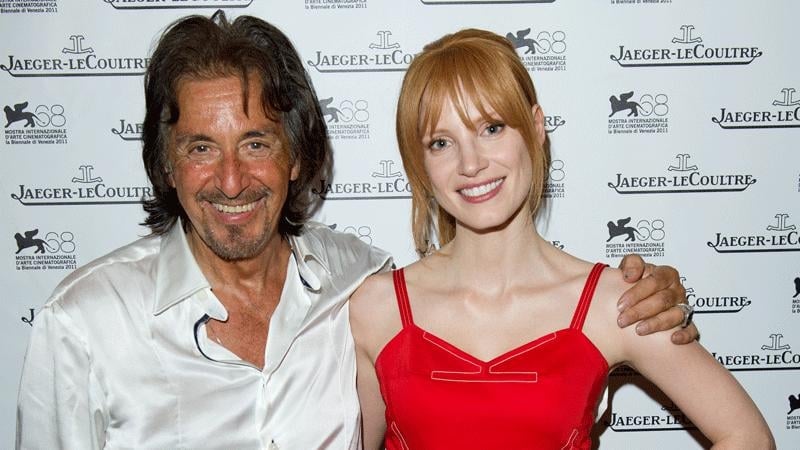 Al Pacino and Jessica Chastain