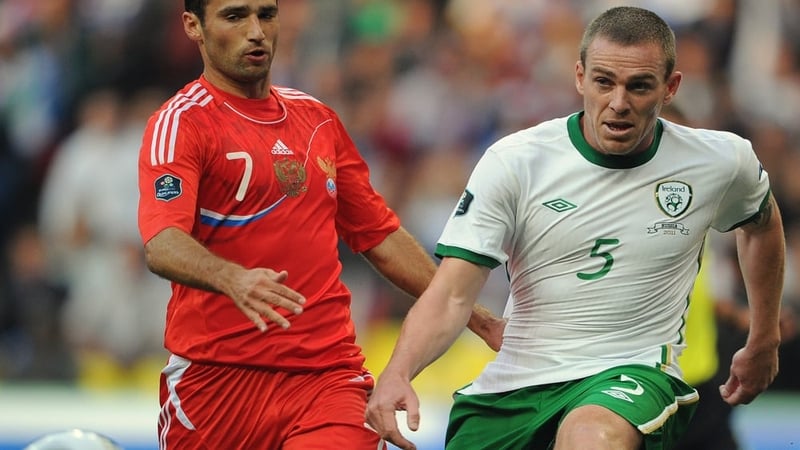 Dunne was presented with his award by his club manager Alex McLeish at the Aston Villa training ground
