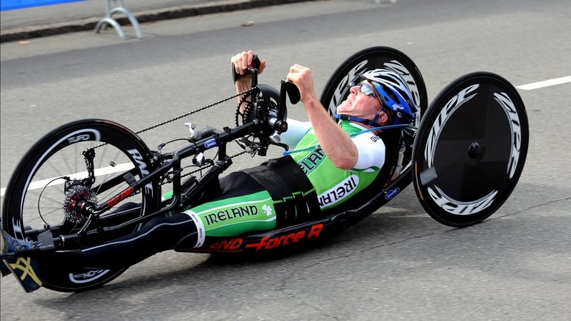 Mark Rohan narrow missed out on a podium finish