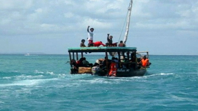 Local vessels are still searching for survivors