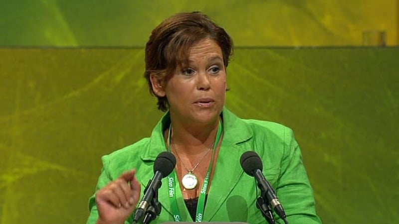 Mary Lou McDonald confirmed Sinn Féin has signed up to the Right2Change initiative