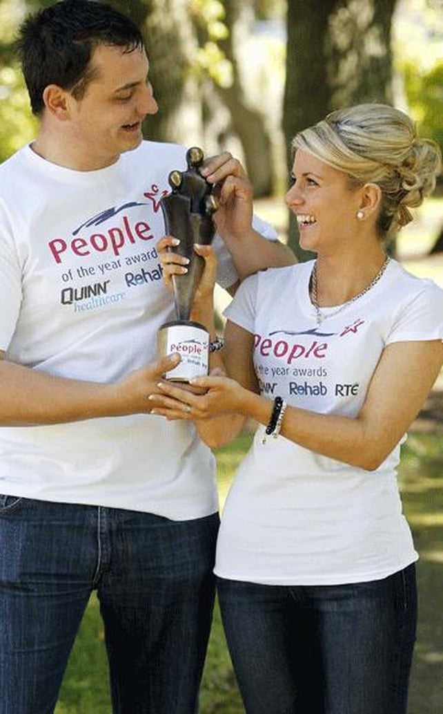 AJ McCullough and Jackie Kelly