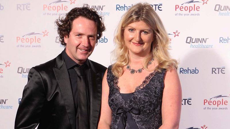 Diarmuid Gavin and his wife, Justine