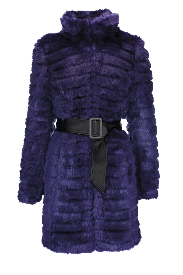 Star by Julien MacDonald glam faux fur coat, €148.50 Debenhams