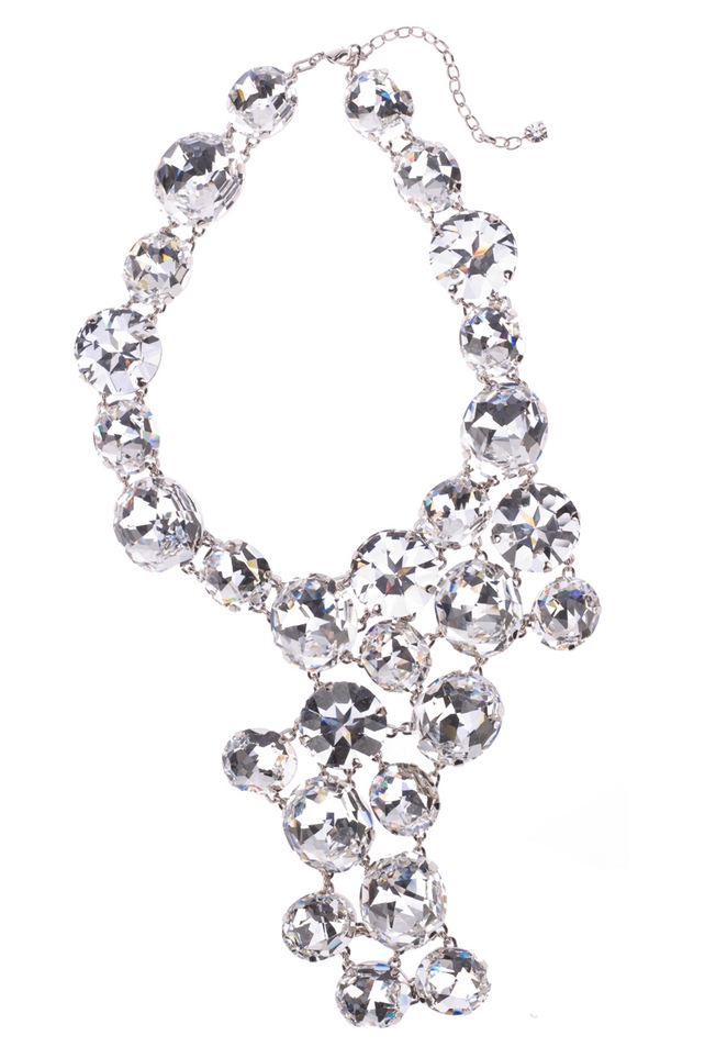 Large Statement Crystal Necklace, €780 Martine Wester