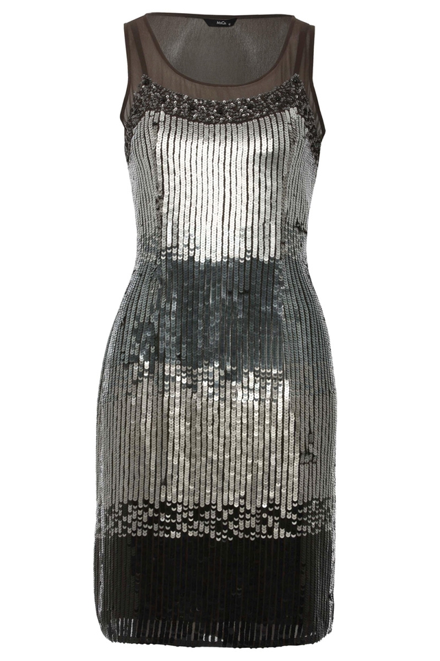 Striped sequin dress, €110 M and Co