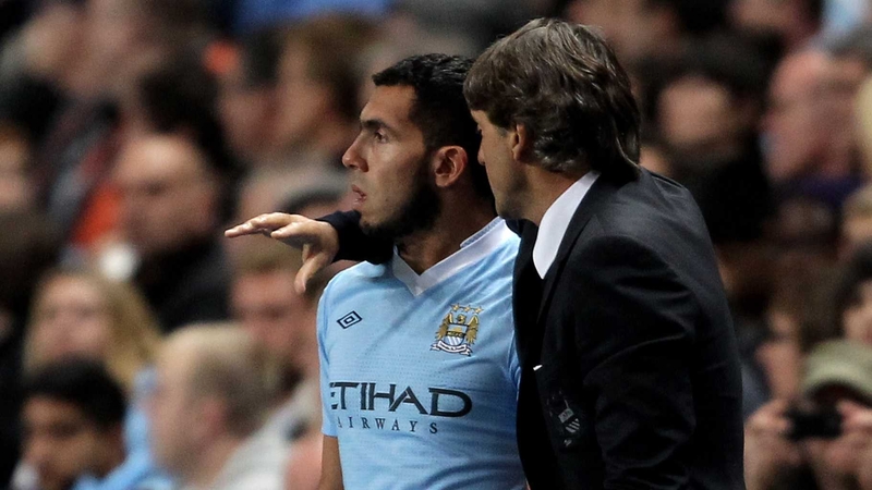 Roberto Mancini - Has given Carlos Tevez a chance to play for Man City again