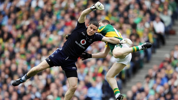 Dublin were ahead by a point at half-time but the real drama came in the final minute of added-time