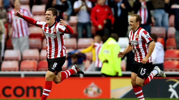 Craig Gardner scored Sunderland's third goal