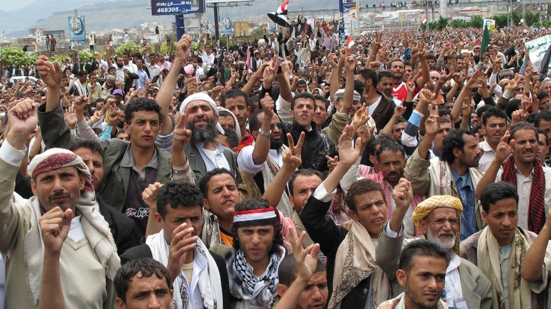 Thousands have been protesting against the rule of President Ali Abdullah Saleh