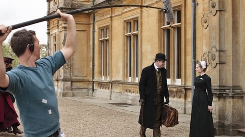 Filming on the Downton Abbey TV series in 2011