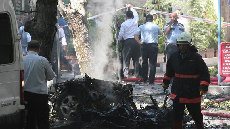Turkey's Interior Minister believes the bombing was carried out by terrorists