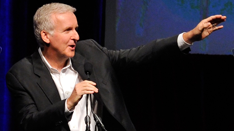 Cameron at CinemaCon