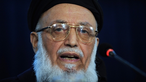 Burhanuddin Rabbani served as president in the 1990s