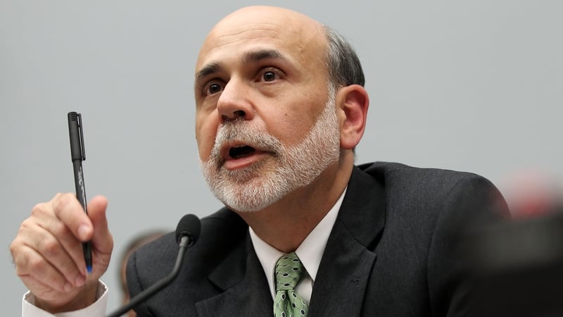 Ben Bernanke had said the US Federal Reserve would 'taper' its bond buying later in the year