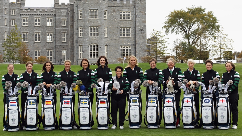 The European Solheim Cup team - Going into the competetion as underdogs
