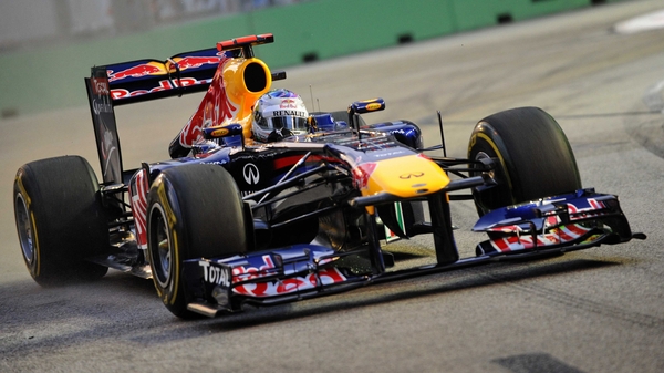 Sebastian Vettel is the fastest man in Singapore - so far