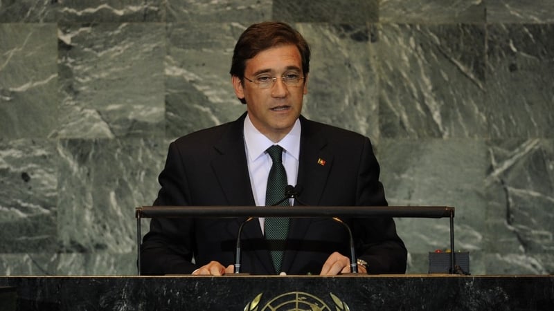 Pedro Passos Coelho told the UN of Lisbon's tough austerity measures