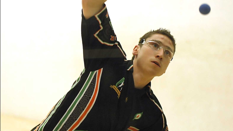 Fergal Collins finished the softball season on a high with victory in the U21 60x30 singles' title