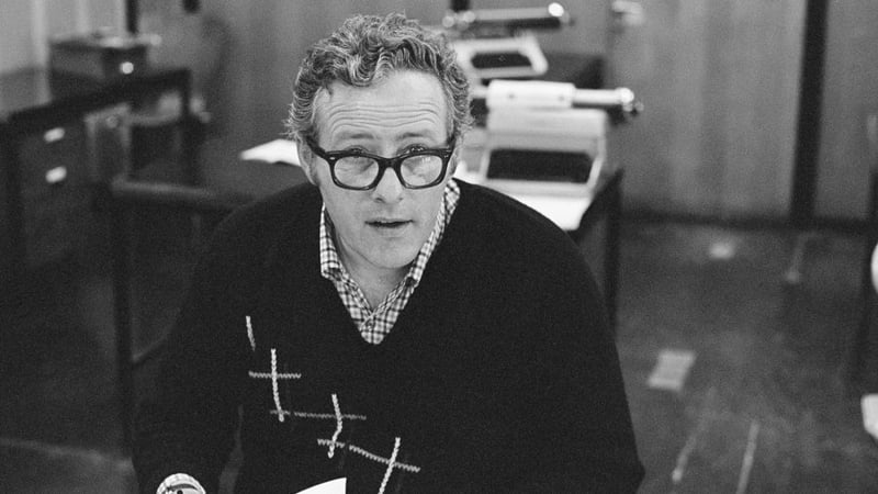 David Timlin worked in RTÉ from the 1960s until 2001 © RTÉ Stills Library