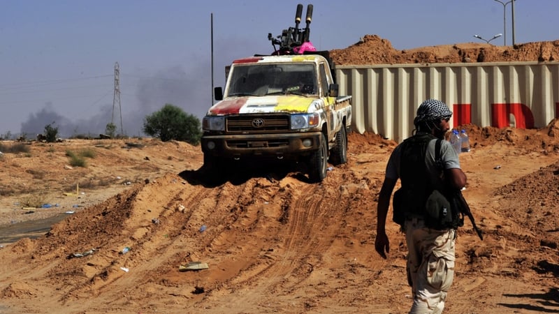 Anti-Gaddafi forces are battling for control of Sirte