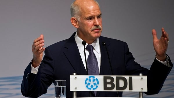 Greek Prime Minister George Papandreou