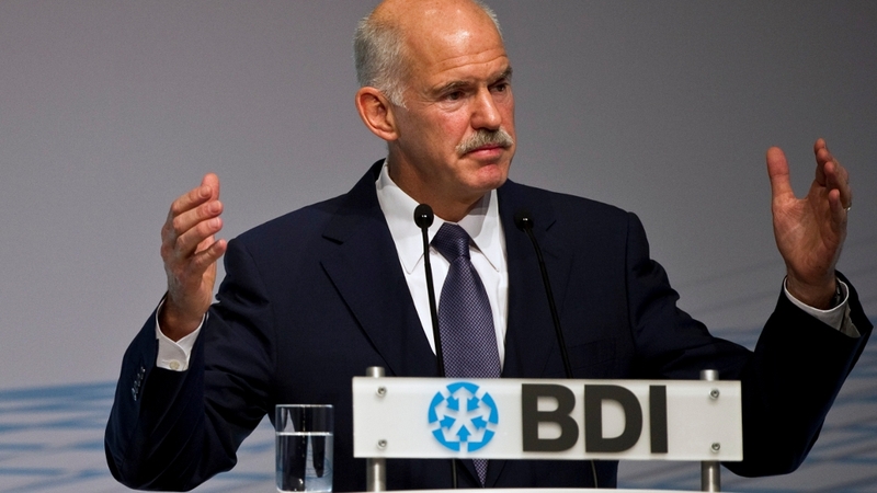 Greek Prime Minister George Papandreou