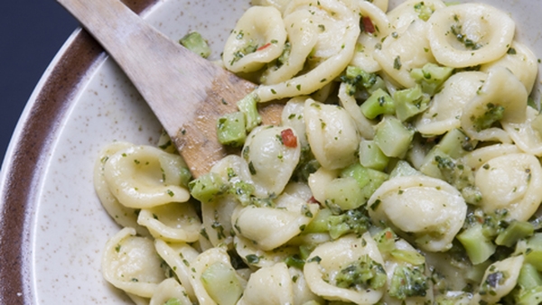 Zesty Broccoli & Goat’s Cheese Orecchiette