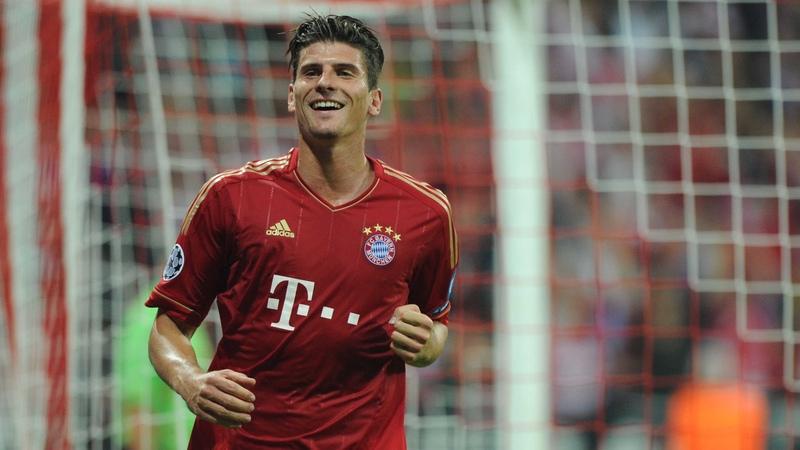 Mario Gomez bagged two goals to defeat Man City