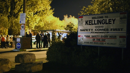 Roof collapse trapped two miners