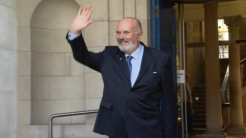 David Norris also handed in his nomination papers this morning