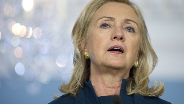 Hillary Clinton said the US was targeting Iran's energy sector directly for the first time