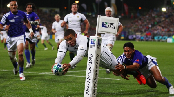 Bryan Habana -Went over for the decisive try for South Africa